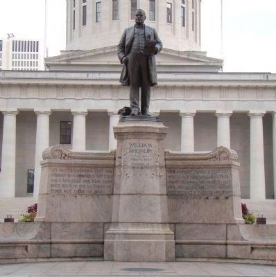 William McKinley Monument. Click for full size. William McKinley Monument image. Click for full size.