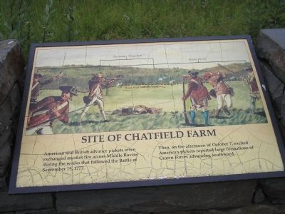 Site of Chatfield Farm Marker image. Click for full size.