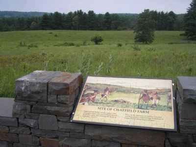 Marker in Saratoga National Historic Park image. Click for full size.