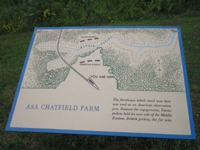 Asa Chatfield Farm Marker image. Click for full size.