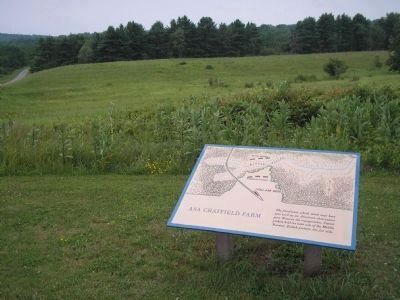 Marker in Saratoga National Historic Park image. Click for full size.