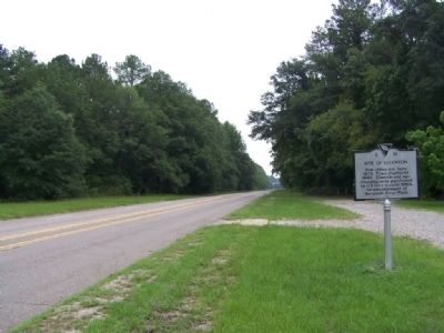 Site of Ellenton Marker, looking southbound. Click for full size. Site of Ellenton Marker, looking southbound image. Click for full size.
