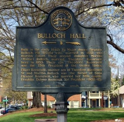 Bulloch Hall Marker image. Click for full size.