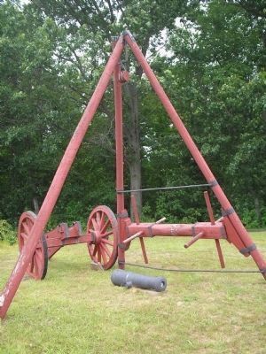Revolutionary War Cannon image. Click for full size.