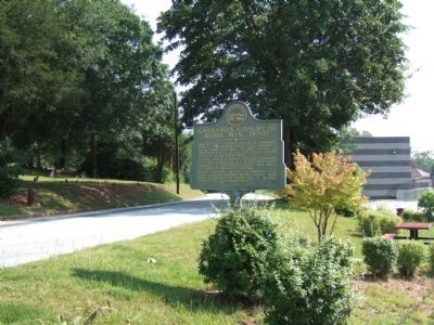 Garrard's Cavalry at Stone Mtn. Depot Marker. Click for full size. Garrard's Cavalry at Stone Mtn. Depot Marker image. Click for full size.