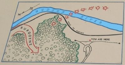 Map of American River Fortifications image. Click for full size.