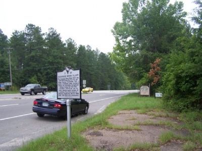 Savannah River Plant Marker, looking South ,HWY SC 19 image. Click for full size.