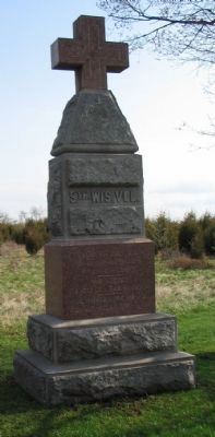 5th Wisconsin Volunteers Monument image. Click for full size.