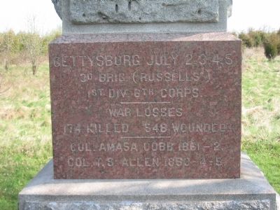Front Inscription. Click for full size. Front Inscription image. Click for full size.