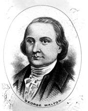 George Walton. Click for full size. George Walton image. Click for full size.
