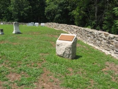Nazareth Church Stone Marker Area. Click for full size. Nazareth Church Stone Marker Area image. Click for full size.