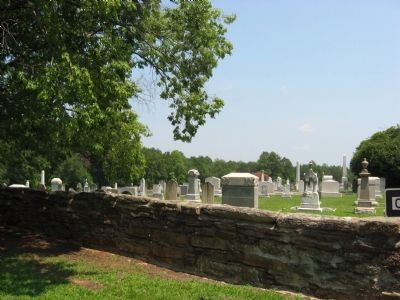 Nazareth Church Cemetery. Click for full size. Nazareth Church Cemetery image. Click for full size.