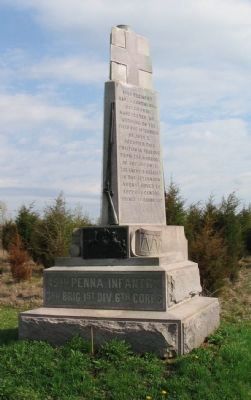 49th Pennsylvania Infantry Monument. Click for full size. 49th Pennsylvania Infantry Monument image. Click for full size.