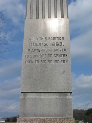 Left Side of Monument image. Click for full size.