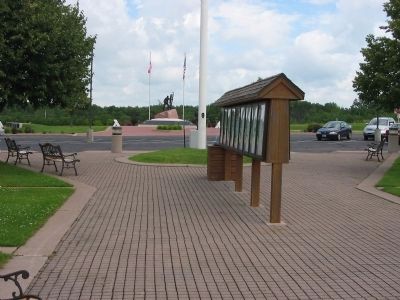 Highground Veterans Memorial Plaza. Click for full size. Highground Veterans Memorial Plaza image. Click for full size.