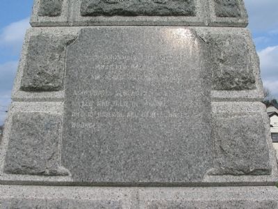 Left Side of Monument image. Click for full size.