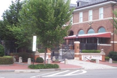 Main Gate, Marine Barracks, Washington, D.C.. Click for full size. Main Gate, Marine Barracks, Washington, D.C. image. Click for full size.