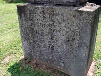 Wolf Creek Church Marker image. Click for full size.