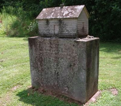 Wolf Creek Church Marker image. Click for full size.