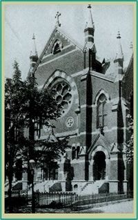 The original Saint Augustine RC Church, 1876-1946. Click for full size. The original Saint Augustine RC Church, 1876-1946 image. Click for full size.