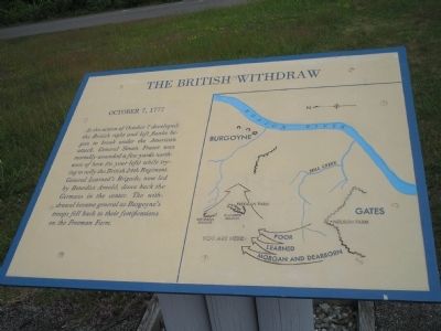 The British Withdraw Marker. Click for full size. The British Withdraw Marker image. Click for full size.