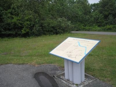Marker at the Barber Wheatfield. Click for full size. Marker at the Barber Wheatfield image. Click for full size.