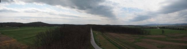 Longstreet Tower - South Panoramic View. Click for full size. Longstreet Tower - South Panoramic View image. Click for full size.