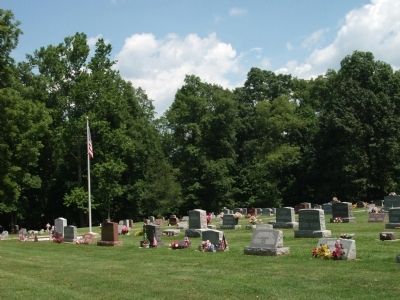 Phanuel Lutheran Cemetery - - In Church Front Yard image. Click for full size.