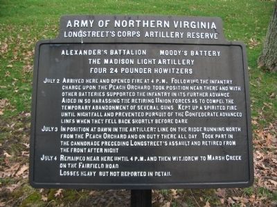 Madison Light Artillery Tablet. Click for full size. Madison Light Artillery Tablet image. Click for full size.