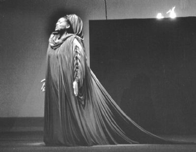 Jessye Norman internationally acclaimed opera star, image. Click for full size.