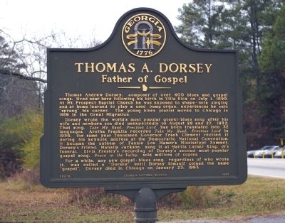 Thomas A. Dorsey Marker image. Click for full size.