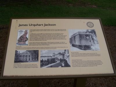 James Urquhart Jackson Marker image. Click for full size.