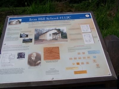 Iron Hill School #112C Marker image. Click for full size.