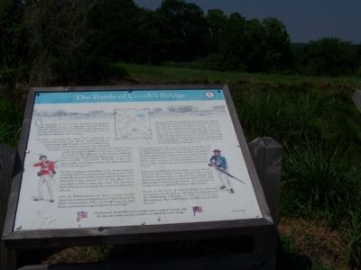 The Battle of Cooch's Bridge Marker image. Click for full size.