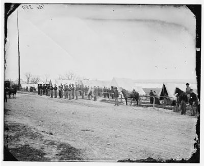 Band at Camp Stoneman image. Click for full size.