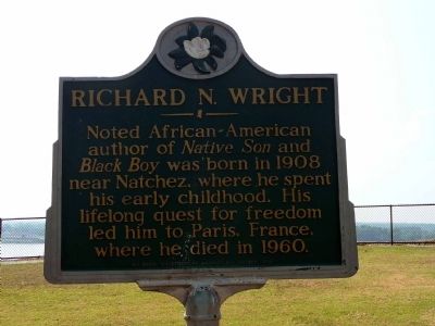 Richard N. Wright Marker image. Click for full size.