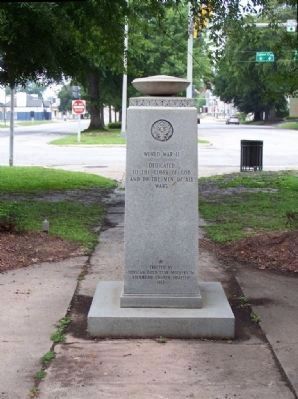 American Gold Star Mothers Marker, WW II. Click for full size. American Gold Star Mothers Marker, WW II image. Click for full size.