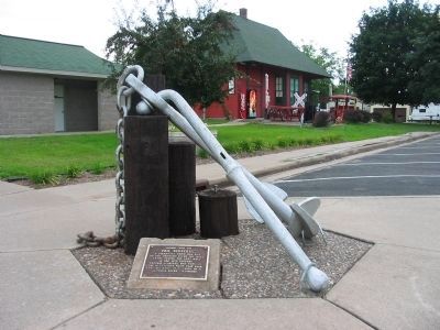 Anchor and Marker. Click for full size. Anchor and Marker image. Click for full size.