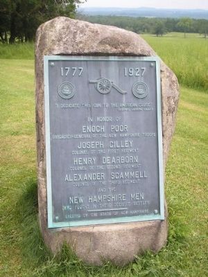 New Hampshire Memorial Marker image. Click for full size.