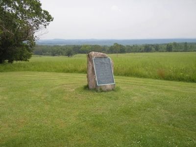 Marker on Bemis Heights image. Click for full size.