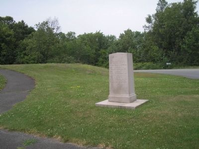 Marker on Barber Wheatfield. Click for full size. Marker on Barber Wheatfield image. Click for full size.