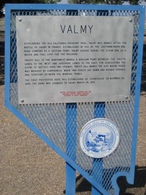 Valmy Marker. Click for full size. Valmy Marker image. Click for full size.