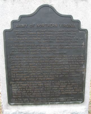 Army of Northern Virginia Tablet image. Click for full size.