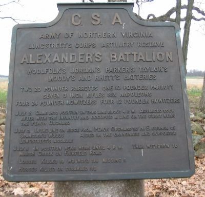 Alexander's Battalion Tablet image. Click for full size.