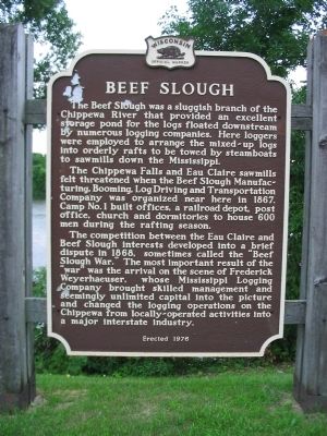 Beef Slough Marker image. Click for full size.