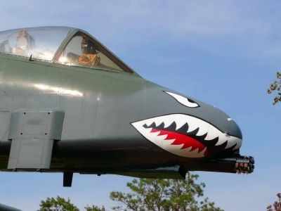 Fairchild Republic A-10 Thunderbolt II Marker. Click for full size. Fairchild Republic A-10 Thunderbolt II Marker image. Click for full size.