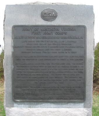 Hood's Division Tablet. Click for full size. Hood's Division Tablet image. Click for full size.