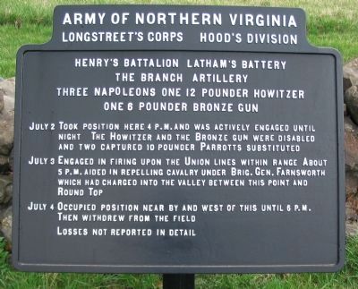 The Branch Artillery Tablet. Click for full size. The Branch Artillery Tablet image. Click for full size.