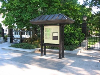 The White House Marker. Click for full size. The White House Marker image. Click for full size.