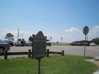Marker on Chesapeake Bay Waterfront image. Click for full size.